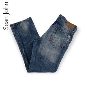 Sean John Hamilton Relaxed Fit Jeans Size 34x34